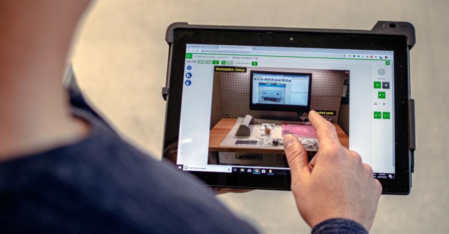 Digitale werkinstructies