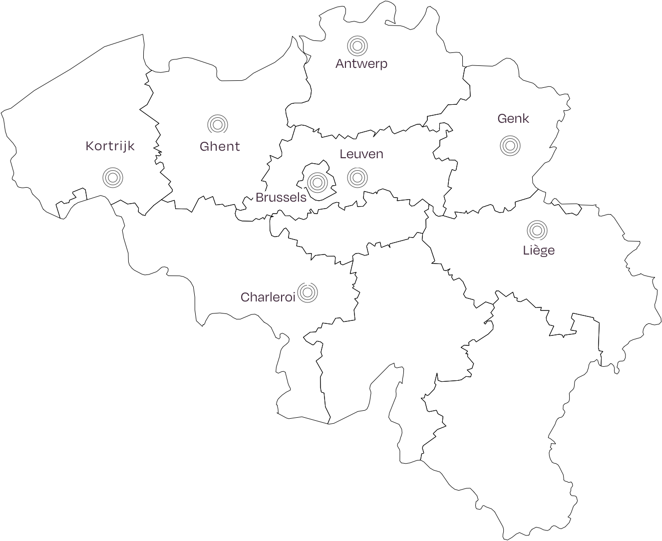 Sirris locations