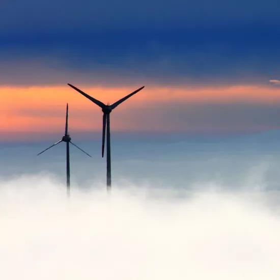 windturbines en vocht