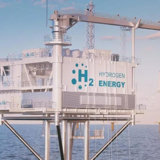 Offshore waterstofproductie