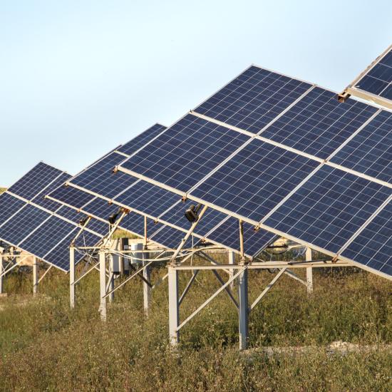 Fotovoltaïsche zonne-energiecentrale