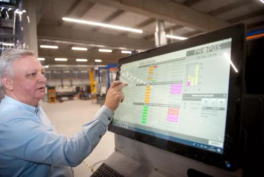 Bedrijfsbezoek Pattyn Brugge in kader van Interreg-project QRM4.0