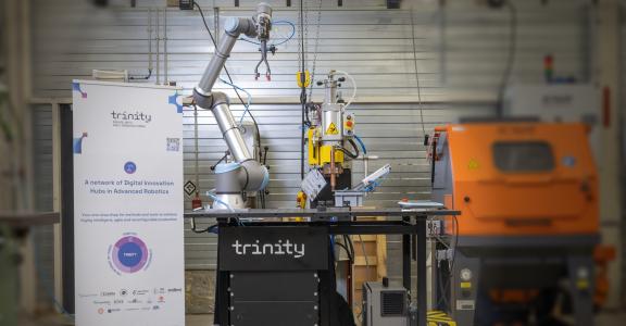 Trinity collaborative robot applications for an agile production