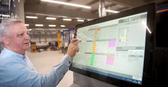 Bedrijfsbezoek Pattyn Brugge in kader van Interreg-project QRM4.0