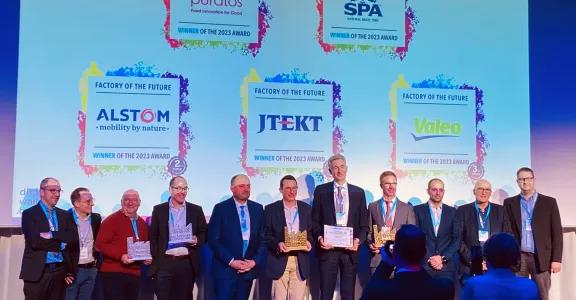 Factories of the Future Award winners 2023 Wallonia
