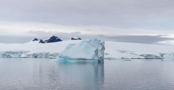 Landscape in Antarctica