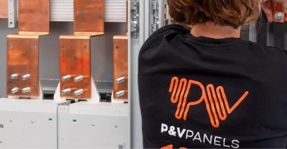 A P&V panels employee at work