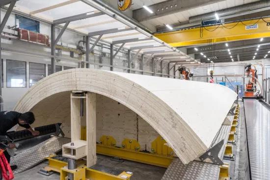 houten toren voor windturbine, module