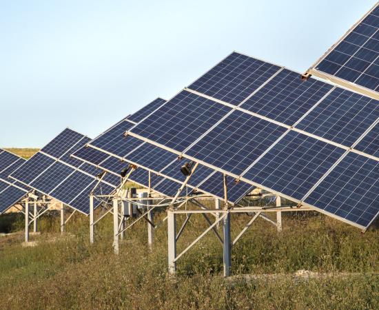 Fotovoltaïsche zonne-energiecentrale